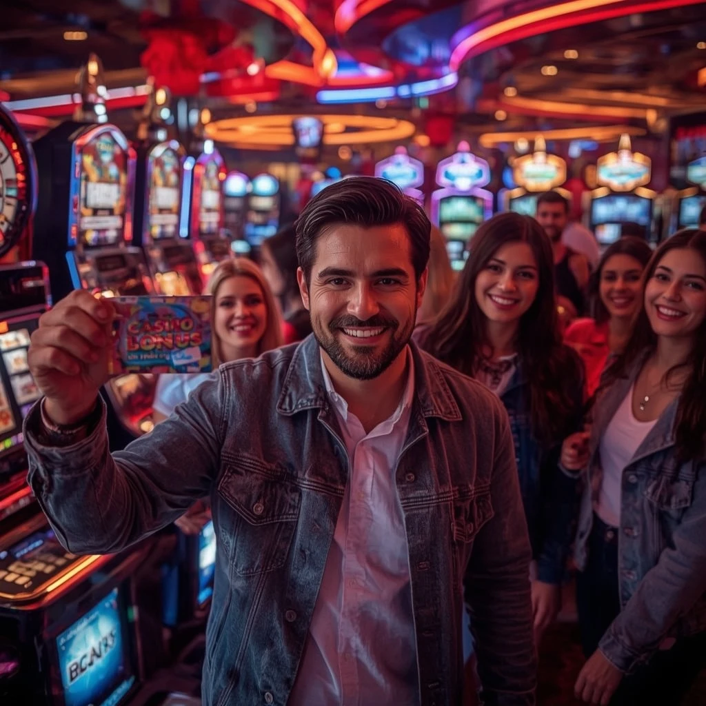 une personne tenant un bonus de 4Kasino Casino