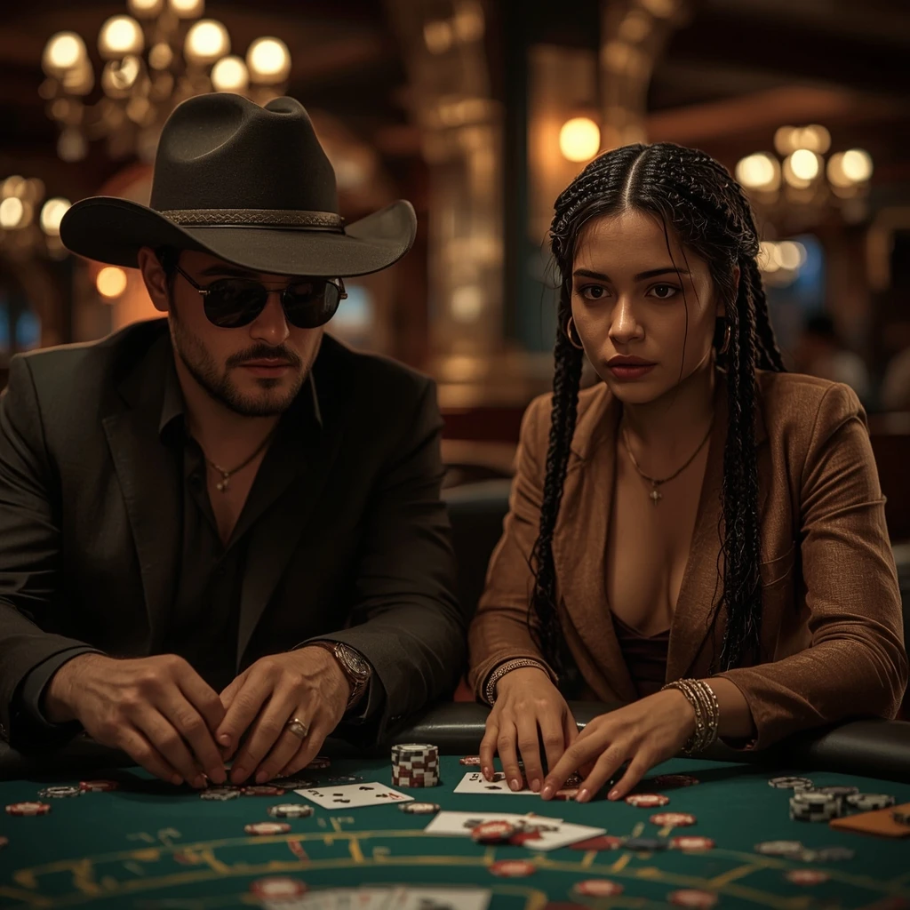 photo de deux joueurs de poker 4Kasino Casino
